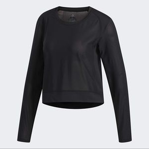 Adidas Mesh Long Sleeve Shirt